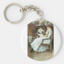 Childe Hassam - Frau Hassam und ihre Schwester Schlüsselbänder