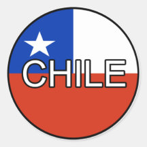 Chile-Euro-Aufkleber