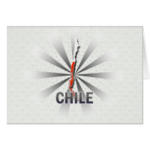 Chile-Flaggen-Karte 2,0