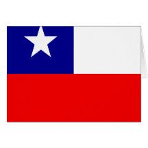 Chile-hochwertige Flagge Karte