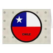 Chile Roundel Qualität Flagge Karten