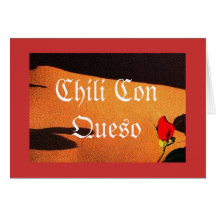 Chili-Betrug Queso Rezept-Karte