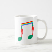 Chilipfeffer-Musikbecher Kaffeehaferl
