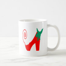 Chilipfeffer-Schuhbecher Tasse