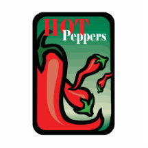 Chilis der heißer Pfeffer-Text-Grafik zwei Fotofigur
