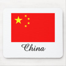 China-Flaggen-Entwurf Mousepads