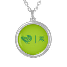 Chinese Phoenix Feng Huang Custom Necklace
