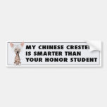 Chinesische 1 Ehre mit Haube Auto Sticker