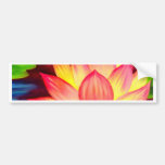 Chinesische Lotos-Wasser-Lilien-Blumen-Kunst - mul Auto Aufkleber