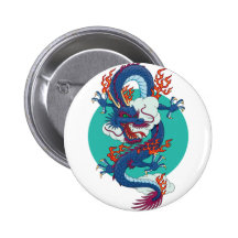 Chinesischer Drache Buttons