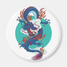Chinesischer Drache Magnete
