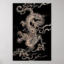 Chinesischer Drache Posterdrucke