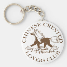 Chinesischer Liebhaber-Verein mit Haube Schlüsselanhänger
