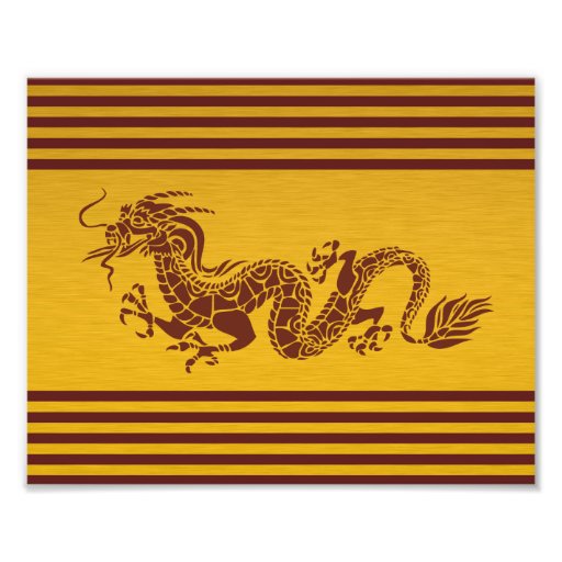 Chinesischer Stammes- Mythologie-Drache Stripes ro Fotografien