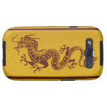 Chinesischer Stammes- Mythologie-Drache Stripes ro Etui Fürs Galaxy S3