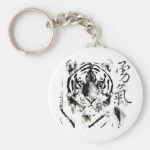 Chinesischer Symbol-Mut Schlüsselanhänger
