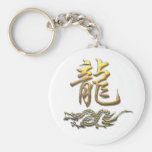 Chinesischer Tierkreis-goldener Drache Schlüsselbänder
