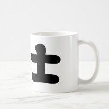 Chinesisches Symbol für Krieger Kaffee Tassen