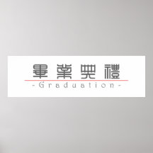 Chinesisches Wort für Abschluss 10159_0.pdf Plakate