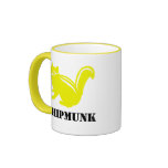 Chipmunk　illustration　(14)　Yellow マグ