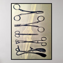 Chirurgische Instrument-Plakat