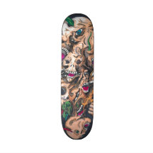 choas skateboard deck
