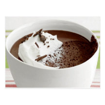 Chocolate Pots de Creme Recipe Postkarten