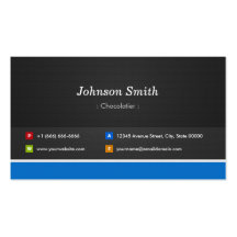 Chocolatier - Professional Customizable Business Card Template