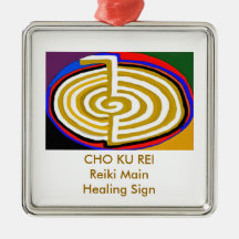 Chokuray Reiki - CHO KU REI Weihnachtsbaum Ornament