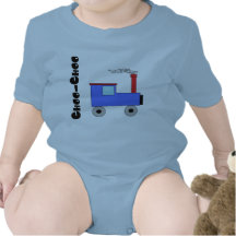 Choo-Choo Zug-Baby-Strampler-Hemd