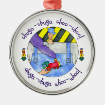 Choo Choo Zug-Verzierung Ornament