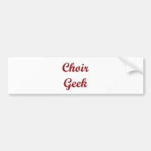 Chor-Aussenseiter Autoaufkleber