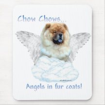 Chow-Chow-Engel Mousepad