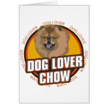 Chow-Chow Hundeliebhaber Karte