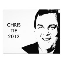CHRIS CHRISTIE EINLADUNGSKARTE