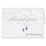 Christening or First Communion Thank You Card karten