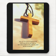 Christian1, John-3:16 "für Gott liebte so das wor… Mousepad