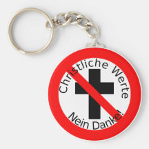 Christliche Werte - Nein Danke! Schlüsselband