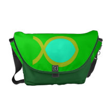 Christliches Fisch-Symbol Kurier Taschen