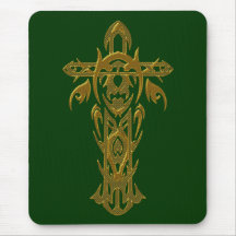 Christliches Kreuz 67 Mauspads