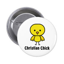 Christliches Küken Anstecknadel