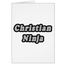 Christliches Ninja Karten