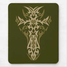 Christliches verziertes Kreuz 54 Mousepad