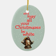 Christmases ist weiße Verzierung Weihnachtsornament