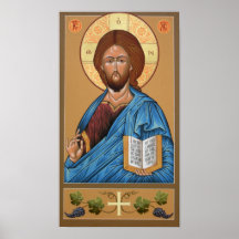 Christus das Licht-Geber Plakat