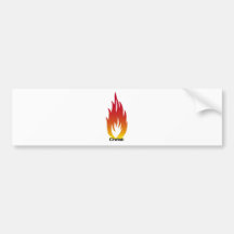 Christus flamme autosticker