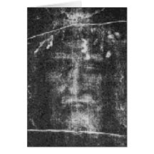 Christus - Leichentuch von Turin Grußkarte