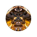 Chrystal Wanduhr