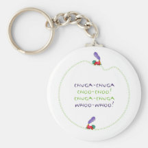 Chuga-Chuga Choo Choo Keychain Schlüsselanhänger