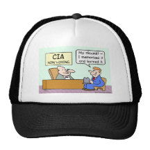 CIA-Bewerber brannte seine Zusammenfassung Kappen